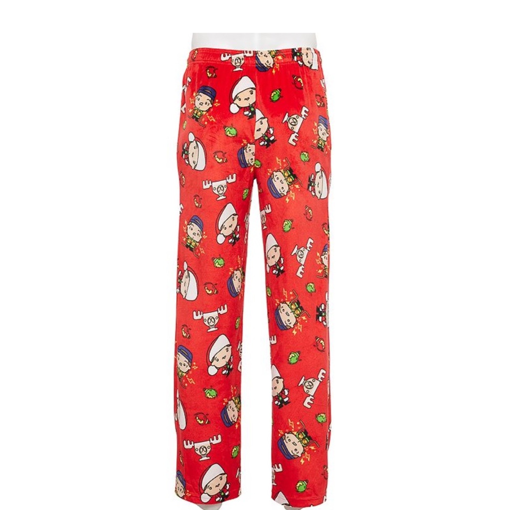 Christmas vacation men’s Print Red Pajama Pants